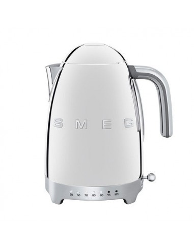 Bouilloire température réglable Smeg chromé pas cher chine