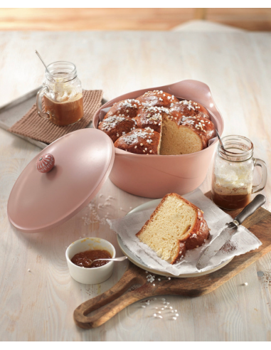 L'incroyable cocotte rose 24cm offre 