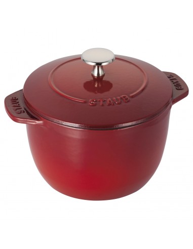 La Cocotte Cocotte à riz 16 cm, Cerise, Fonte - Staub est présent 