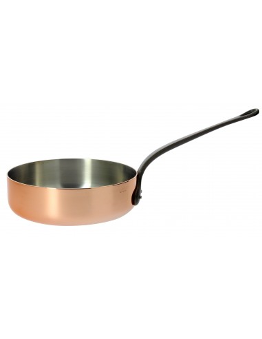 Sauteuse droite cuivre prima matera queue fonte acier 24 cm chez Cornerstreet bien 