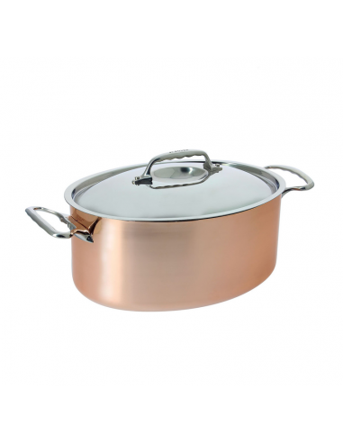 Cocotte ovale cuivrinox couve 30cm 6.5l Amélioration de cerveau avec