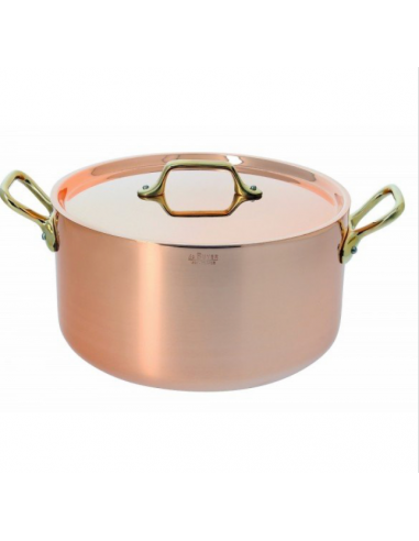 Cocotte cuivre-inox a couv.a.laiton meilleur choix