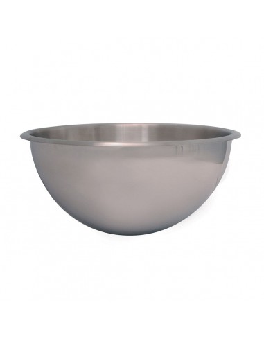 Bassine demi-sphérique en inox, bord roulé ouvert Amélioration de cerveau avec