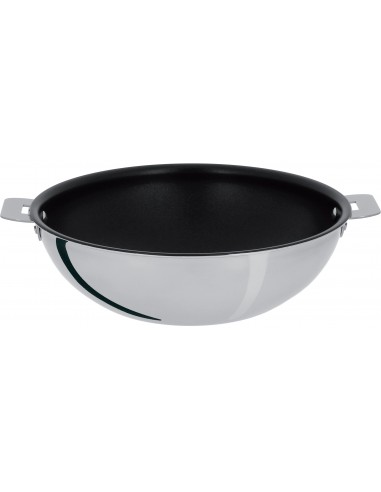 Wok Inox Casteline avec anti-adhérent Exceliss en stock