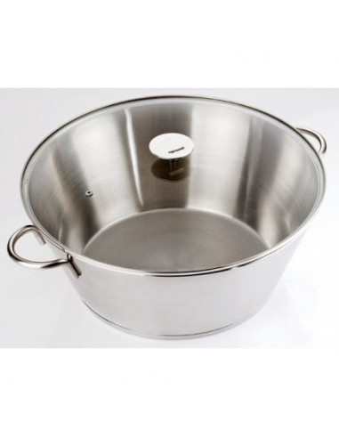 Bassine à confiture 40 cm inox induction chez Cornerstreet bien 