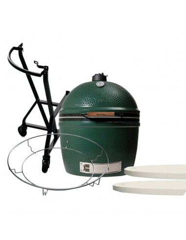 Big Green Egg - Pack 2XL avec chariot votre restaurant rapide dans 