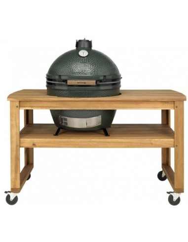 Big Green Egg - Pack XL avec table eucalyptus à prix réduit toute l'année