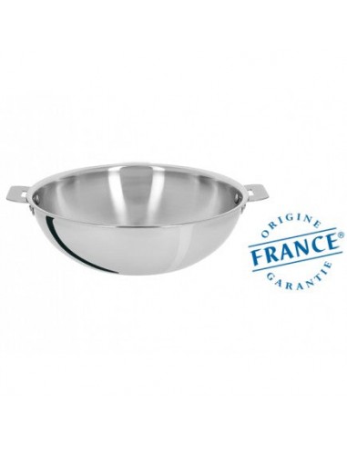 Wok inox Casteline amovible pas cher 