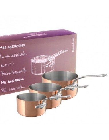 Lot 3 casseroles M150S M'héritage Paris Déstockage Promo