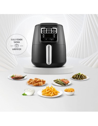 KARACA AIR PRO COOK XL 2 en 1 Airfryer parlante black chrome de France