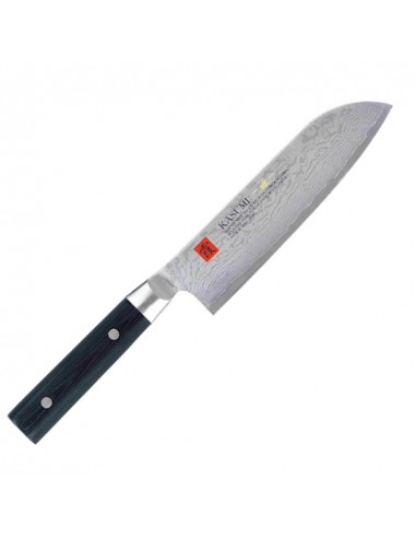 Couteau Santoku damas 18cm l'évolution des habitudes 