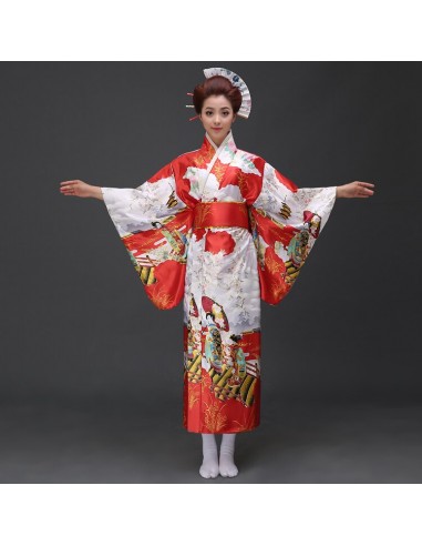 Kimono Traditionnel Japonais Femme le des métaux précieux